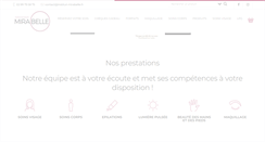 Desktop Screenshot of institut-mirabelle.fr